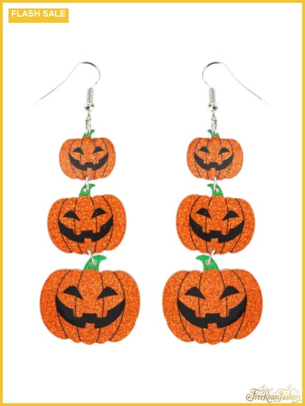 Acrylic Halloween Drop Dangle Earrings Skull Bat Ghost Style
